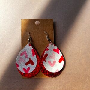 Handmade Valentine's Day Earrings
